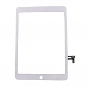 OEM iPad Touch Screen Digitizer - резервен дигитайзер (тъч скриийн) с външно стъкло за iPad 5 (2017), iPad Air (бял)
