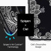 Spigen Ciel White Mandala Case - дизайнерски удароустойчив кейс за iPhone 11 Pro Max (прозрачен) 3