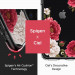 Spigen Ciel Red Floral Case - дизайнерски удароустойчив кейс за iPhone 11 Pro Max (прозрачен) 4