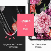 Spigen Ciel Rose Floral Case - дизайнерски удароустойчив кейс за iPhone 11 Pro (прозрачен) 3