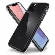 Spigen Crystal Hybrid Case - хибриден кейс с висока степен на защита за iPhone 11 Pro Max (прозрачен) 6