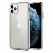Spigen Crystal Hybrid Case - хибриден кейс с висока степен на защита за iPhone 11 Pro (прозрачен)
