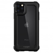 Spigen Gauntlet Case - хибриден кейс с висока степен на защита за iPhone 11 Pro Max (черен) 1