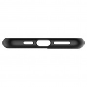 Spigen Liquid Air Case - силиконов (TPU) калъф с висока степен на защита за iPhone 11 Pro (черен-мат)  7