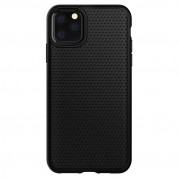 Spigen Liquid Air Case - силиконов (TPU) калъф с висока степен на защита за iPhone 11 Pro (черен-мат)  1