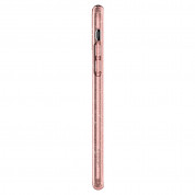 Spigen Liquid Crystal Glitter Case - тънък силиконов (TPU) калъф за iPhone 11 Pro Max (розов)  4