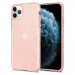 Spigen Liquid Crystal Glitter Case - тънък силиконов (TPU) калъф за iPhone 11 Pro Max (розов)  1