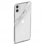 Spigen Liquid Crystal Case - тънък силиконов (TPU) калъф за iPhone 11 (прозрачен)  9