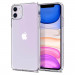 Spigen Liquid Crystal Case - тънък силиконов (TPU) калъф за iPhone 11 (прозрачен)  3