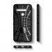 Spigen Rugged Armor Case - тънък силиконов (TPU) калъф за LG V50 ThinQ (черен)  4