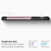 Spigen Tough Armor Case - хибриден кейс с най-висока степен на защита за iPhone 11 Pro (розов) 4
