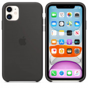 Apple Silicone Case for iPhone 11 (black)