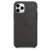 Apple Silicone Case - оригинален силиконов кейс за iPhone 11 Pro (черен) 3