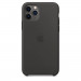 Apple Silicone Case - оригинален силиконов кейс за iPhone 11 Pro (черен) 2