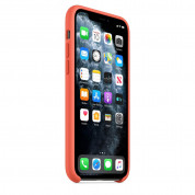 Apple Silicone Case - оригинален силиконов кейс за iPhone 11 Pro (оранжев) 5