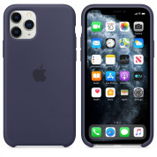Apple Silicone Case for iPhone 11 Pro (midnight blue)