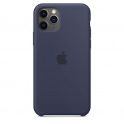 Apple Silicone Case for iPhone 11 Pro (midnight blue) 1