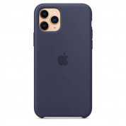 Apple Silicone Case for iPhone 11 Pro (midnight blue) 4