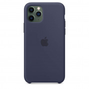 Apple Silicone Case for iPhone 11 Pro (midnight blue) 3