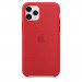 Apple Silicone Case - оригинален силиконов кейс за iPhone 11 Pro (червен) 3