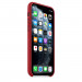 Apple iPhone Leather Case - оригинален кожен кейс (естествена кожа) за iPhone 11 Pro (червен) 6