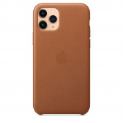 Apple iPhone Leather Case for iPhone 11 Pro (saddle brown) 4