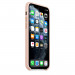 Apple Silicone Case - оригинален силиконов кейс за iPhone 11 Pro Max (розов пясък) 6