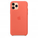 Apple Silicone Case - оригинален силиконов кейс за iPhone 11 Pro Max (оранжев) 5
