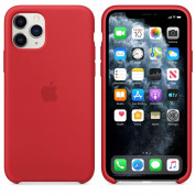 Apple Silicone Case for iPhone 11 Pro Max (red)
