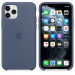 Apple Silicone Case - оригинален силиконов кейс за iPhone 11 Pro Max (син) 1