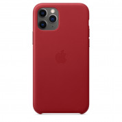 Apple iPhone Leather Case for iPhone 11 Pro Max (red) 1