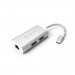 Adam Elements Casa Hub eC301 - USB-C хъб с 2 USB изхода и Gigabit Ethernet порт за устройства с USB-C порт (сребрист) 1