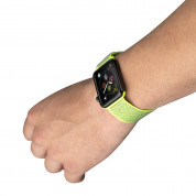 4smarts Sport Band Nylon - текстилна каишка за Apple Watch 42мм, 44мм (жълт) 1