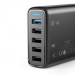 Anker PowerPort Speed 5 Ports (51.5W) With Quick Charge 3.0 - захранване с 5 x USB изхода за мобилни телефони и таблети (черен)  2