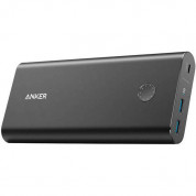 Anker PowerCore+ 26800 mAh USB-C PD - преносима външна батерия с 1 x USB-C порт и 2 USB изхода за зареждане на мобилни устройства (черен) 1