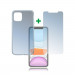 4smarts 360° Protection Set - тънък силиконов кейс и стъклено защитно покритие за дисплея на iPhone 11 (прозрачен) 1