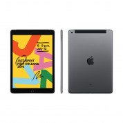 Apple iPad 7 (2019) Wi-Fi + Cellular, 32GB, 10.2 инча (тъмносив) 1