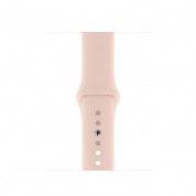 Apple Watch Series 5 GPS, 44mm Gold Aluminium Case with Pink Sand Sport Band - умен часовник от Apple 2