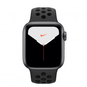 Apple Watch Nike Series 5 GPS, 44mm Space Gray Aluminium Case with Anthracite/Black Nike Sport Band - умен часовник от Apple 