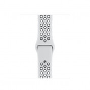Apple Watch Nike Series 5 GPS, 44mm Silver Aluminium Case with Pure Platinum/Black Nike Sport Band - умен часовник от Apple  2