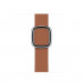 Apple Modern Buckle Band Large - оригинална кожена каишка за Apple Watch 38мм, 40мм (кафяв) 1