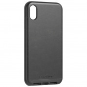 Tech21 Evo Luxe Case - хибриден кожен кейс с висока защита за iPhone XS Max (черен) 3