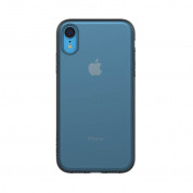 Incase Protective Clear Cover - удароустойчив силиконов (TPU) калъф за iPhone XR (прозрачен-черен) 1