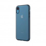 Incase Protective Clear Cover - удароустойчив силиконов (TPU) калъф за iPhone XR (прозрачен-черен) 2