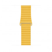 Apple Meyer Lemon Leather Loop Medium for Apple Watch 42mm, 44mm, 45mm, Ultra 49mm (meyer lemon) 