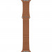 Apple Saddle Brown Leather Loop Medium - оригинална кожена каишка за Apple Watch 42мм, 44мм, 45мм, Ultra 49мм (кафяв) 2