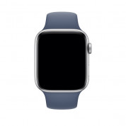 Apple Sport Band S/M & M/L - оригинална силиконова каишка за Apple Watch 42мм, 44мм (бледосин) 2