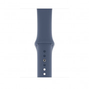 Apple Sport Band S/M & M/L - оригинална силиконова каишка за Apple Watch 38мм, 40мм (бледосин) (retail)