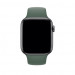 Apple Sport Band S/M & M/L - оригинална силиконова каишка за Apple Watch 38мм, 40мм (тъмнозелен)  3
