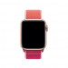 Apple Pomegranate Sport Loop - оригинална текстилна каишка за Apple Watch 38мм, 40мм (розов) 3